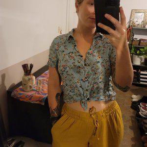 Flowy Floral Top